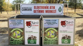 Çankaya Belediyesi, 50 ton elektronik atığı geri dönüşüme kazandırdı