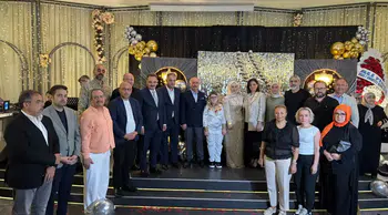 Çorum'da görkemli gece: Aksan ailesinin mutlu gününde kimler bir araya geldi?