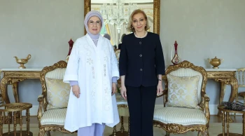 Emine Erdoğan, Lübnan Başbakanı'nın eşini İstanbul'da ağırladı! Dostluk mesajı verdi mi?