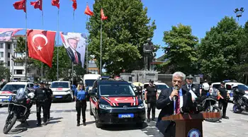 Düzce'de Emniyet Güçlerine 24 Yeni Araç Kazandırıldı, Törenle Teslim Edildi
