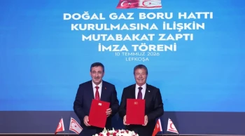KKTC'ye Doğal Gaz Müjdesi
