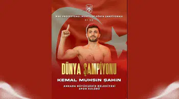 Kemal Muhsin Şahin, Ukrayna'da WMC Dünya Şampiyonu oldu