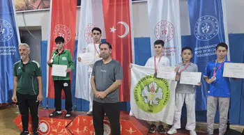 Elazığlı karateci Muhammed Cihat Arıkan Türkiye şampiyonu
