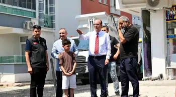 Yeşilyurt’ta Mahalle Sakinlerine Verilen Asfalt Sözü Tutuldu