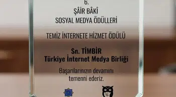 500 Yıllık Miras Dijital Dünyada: Şâir Bâkî Ödülleri'nde TİMBİR'e Anlamlı Takdir