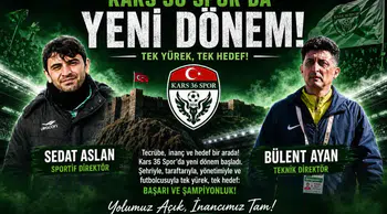Kars 36 Spor'da yeni dönem