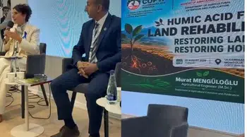 Çay lifleri Ulan Bator'da toprağın umudu oldu: Rize'nin döngüsel ekonomi modeli COP17'de anlatıldı