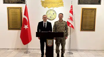 Kars'ta yeni görev: Vali Polat, Tugay Komutanı Çelik'i makamında ağırladı