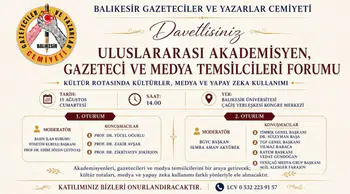 Balıkesir'de medya dünyası ve yapay zeka masaya yatırılıyor