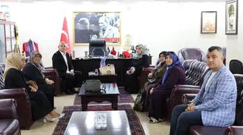 Kırıkkale'de şehit anneleri belediyede ağırlandı