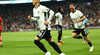 Cerny, Beşiktaş’ın Çorum FK’yı 6-2 yendiği maçta 3. golünü attı