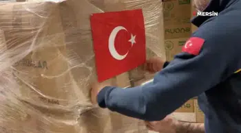 Mersin'den Lübnan'a 15,6 ton tıbbi yardım gönderildi