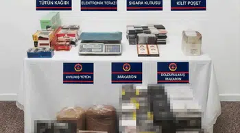 Yozgat'ta jandarmadan kaçak tütün operasyonu: 34 bin makaron ele geçirildi!