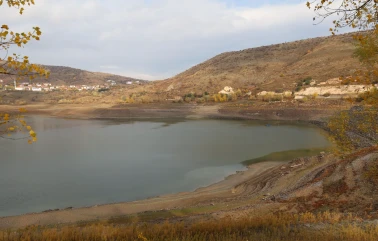 Çankırı Güldürcek Barajı'nda su seviyesi alarm veriyor