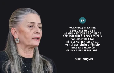Trabzon Milletvekili Suiçmez: Uzun et kuyrukları "çaresizlik tablosu"