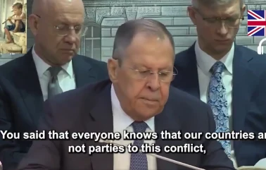 Lavrov'dan Arap Büyükelçilere Soru: "ABD ve İsrail’in Katliamını Kınıyor Musunuz?"