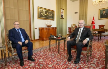 TBMM Başkanı Kurtulmuş, Cezayir Büyükelçisi Guennad'ı kabul etti