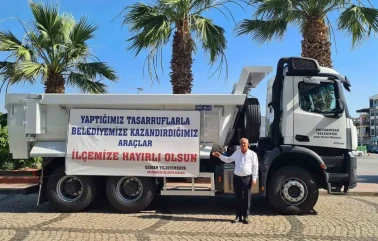 Sultanhisar Belediyesi kasasından harcamadan araç sahibi oldu