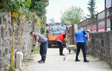 Giresun'da ekipler sahada: Yaya güvenliği ve altyapı için kapsamlı seferberlik