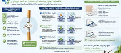 Sigarayı Bırakmak İsteyenlere Tıbbi Destek: Sigarayı Bırakma İlaçları Nasıl Çalışır, Ne Kadar Etkili?