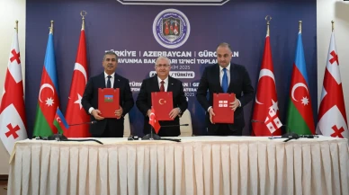 Üçlü Savunma Bakanları Toplantısı'nda Kafkasya'nın İstikrarı İçin Ortak Mutabakat İmzalandı!