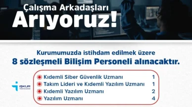 İŞKUR'dan tarihi ilan: 2025'te bilişim personeli alımına başlıyor
