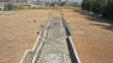 Antakya Hipodromu'ndaki kazı çalışmaları: Tarihin izleri gün yüzüne çıkıyor