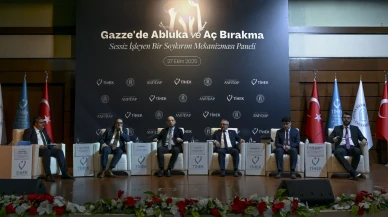 Gazze'deki Abluka: "Sessiz İşleyen Soykırım Mekanizması" paneli
