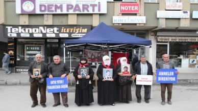 Muş'ta evlat nöbeti 216. haftasında: Aileler "Teslim Ol" çağrılarını yeniledi