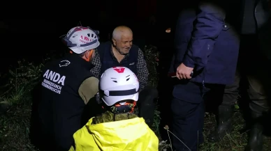 Düzce'de mantar toplarken kaybolan 75 yaşındaki adam kurtarıldı