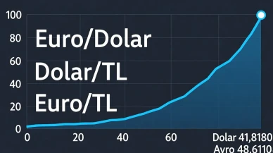 Döviz kurları yükselişe geçti: Dolar 41,8180 lira avro 48,6110 lira