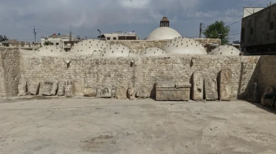 Münbiç'in tarihi Osmanlı hamamı: Savaş ve depreme rağmen hala ayakta