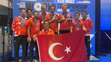 Sualtı Milli Takımı’ndan Dünya Şampiyonası’nda 6 madalya: Birinciyiz