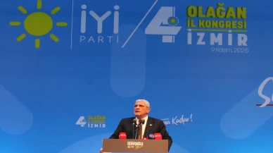 İYİ Parti İzmir Kongresi'nde Dervişoğlu'ndan Cumhuriyet vurgusu