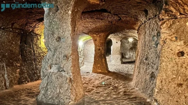 Kapadokya'nın derinliklerinde gizemli bir dünya Derinkuyu Yer Altı Şehri