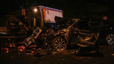 İstanbul TEM’de trafik kazası: 2 sürücü yaralı
