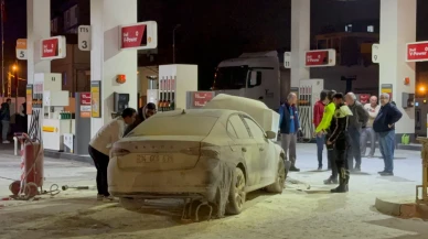 Çekmeköy’de benzinlikte faciadan dönüldü: Yangın söndürüldü