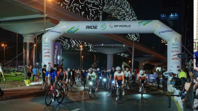 Dubai Ride 2025: Binlerce bisiklet tutkunu şehir yollarında buluştu