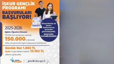 İŞKUR Gençlik Programı'na yoğun ilgi: 483 bin başvuru yapıldı