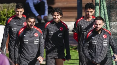 Milliler İspanya deplasmanı öncesi son antrenmanını yaptı