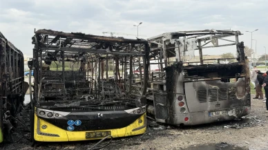 Bursa’da otobüs servisinde yangın: 3 araç kullanılamaz hale geldi