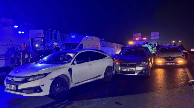 Şile Otoyolu tünel girişinde kaza: 7 kişi hastaneye kaldırıldı