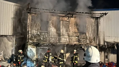 Kocaeli Pelitli’de yangın paniği: 1 işçi hafif yaralı