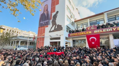 Manisa'da Gülşah Durbay için duygu dolu veda töreni düzenlendi