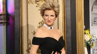 Prenses Diana "intikam elbisesi" ile Grevin Müzesi'nde