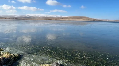 Çıldır Gölü donmaya başladı: Kars kış turizmi için hazır