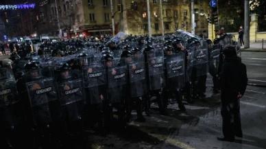 Sofya’da bütçe protestosu gerginleşti: Polis müdahale etti