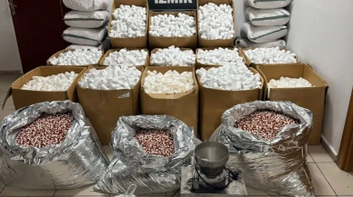 Dev uyuşturucu operasyonu: 2,3 Milyon sentetik hap ele geçirildi