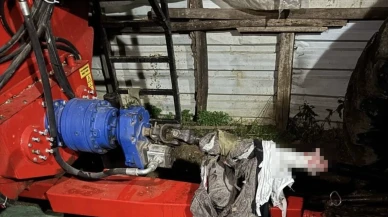 Silaj makinesine kolunu kaptıran 10 yaşındaki Çocuk hayatını kaybetti