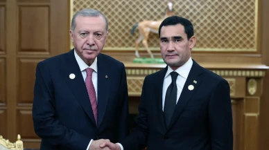 Cumhurbaşkanı Erdoğan’dan Türkmenistan’da diplomasi teması